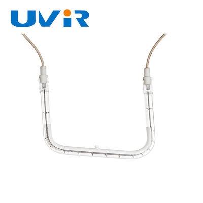 أنبوب تسخين بالأشعة تحت الحمراء كوارتز خطي ثلاثي الأبعاد 230 فولت 5000 ساعة