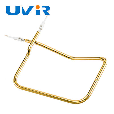 مصباح الأشعة تحت الحمراء قصير الموجة 1660 واط 230 فولت لاستهلاك طاقة منخفض من الكوارتز للتسخين الصناعي