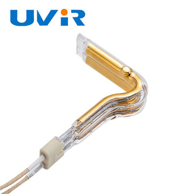 سعر جيد L شكل الذهب الهالوجين التدفئة أنبوب 150-6000W مصباح الأشعة تحت الحمراء الصناعية الانترنت