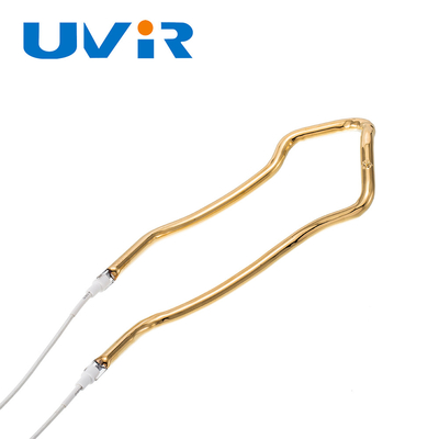 سعر جيد 3D الذهب الهالوجين الأنابيب الحرارية تحت الحمراء 150-6000W مصباح موجة قصيرة الانترنت