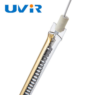 سعر جيد مصباح حرارة الكوارتز من ألياف الكربون 400 فولت R7S غطاء ذهبي الانترنت