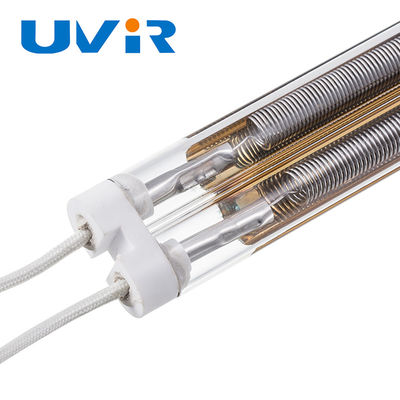 سعر جيد مصباح الأشعة تحت الحمراء متوسطة الموجة 4400 واط أنبوب كوارتز مطلي بالذهب الانترنت