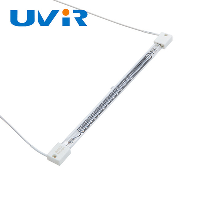 Good price 450W مصباح التسخين بالأشعة تحت الحمراء من ألياف الكربون ، عنصر تسخين أنبوب الكوارتز الزجاجي الانترنت