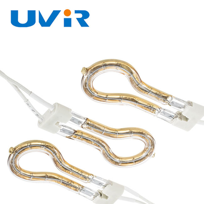 سعر جيد مصباح الأشعة تحت الحمراء UVIR 450W مطلي بالذهب الانترنت