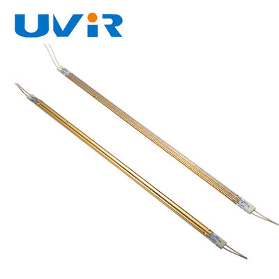 سعر جيد أنبوب التدفئة بالأشعة تحت الحمراء الهالوجينية الذهبية 6000W 400V للتجفيف الصناعي الانترنت