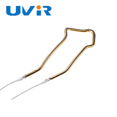 Good price 3D طلاء الذهب الأشعة تحت الحمراء سخان الكوارتز أنبوب كهربائي 45-480 فولت الانترنت