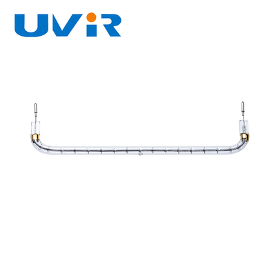 Good price أنبوب UVIR مخصص للكوارتز الزجاجي التدفئة أنبوب مصباح الأشعة تحت الحمراء على شكل U الانترنت