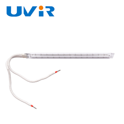 مصباح التدفئة بالأشعة تحت الحمراء الهالوجيني الأقصر الموجات 200-6000W 55-575V