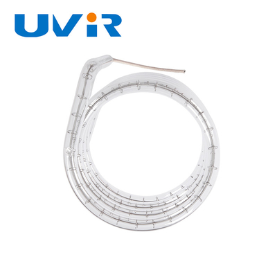 Good price توفير الطاقة الكوارتز تحت الحمراء عنصر التدفئة أنبوب 3d أنبوب واحد كوارتز مصباح التدفئة الانترنت