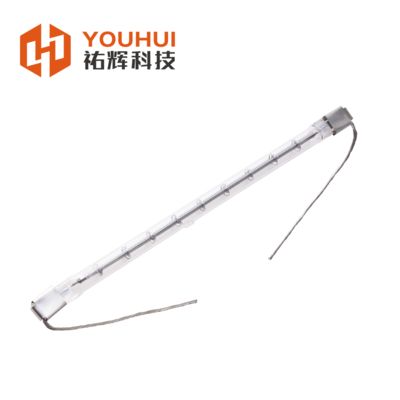 سعر جيد High quality quartz halogen heating lamp tube appears on both ends الانترنت