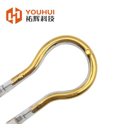 سعر جيد 55-575V 8-14mm Tube Diameter Ring Infrared Lamps with 1-Year Warranty Short Wave Heat Lamp Tube الانترنت