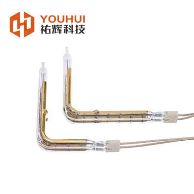 سعر جيد Industrial Use 1250°C Working Temperature High Purity Quartz Infrared Heating Element and Halogen Heating Tube الانترنت