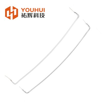 سعر جيد مصباح التسخين الهالوجيني المغطى بالأبيض مع 10000-20000 ساعة من العمر و 1100-2600 درجة مئوية من درجة حرارة الخيط للحصول على تسخين الأشعة تحت الحمراء الأمثل الانترنت