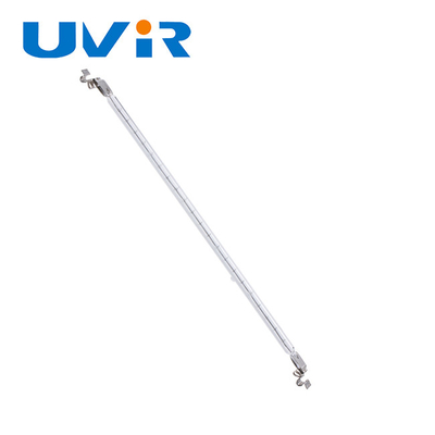 مصباح تسخين بالأشعة تحت الحمراء الكوارتزية الموجة القصيرة بقدرة 2000 واط مع طلاء أبيض