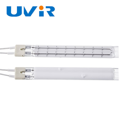 سعر جيد مصباح الأشعة تحت الحمراء من الأنابيب المزدوجة 1500 واط Nichrome 230V White Coating الانترنت