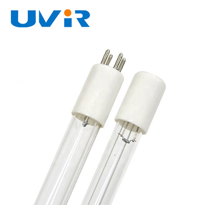 Good price T5150mm UVC مبيد للجراثيم لمبة المصباح 8W 4 PIN مزدوج أنبوب الكوارتز الانترنت