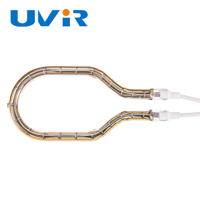 Good price 230v 2200W حلقة فريدة من نوعها مصابيح الأشعة تحت الحمراء الذهب العاكس عنصر الحرارة الكهربائية الانترنت
