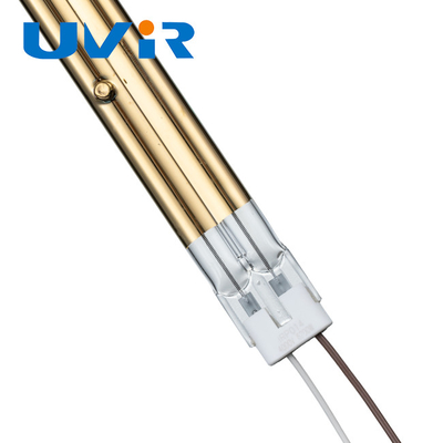 سعر جيد 15x33mm مصباح الأشعة تحت الحمراء IRP للطباعة ، بواعث الأشعة تحت الحمراء الكوارتز طلاء الذهب الانترنت