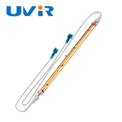 Good price 900W 220V الكوارتز مصابيح الأشعة تحت الحمراء قصيرة الموجة الذهب اكسسوارات التدفئة العاكس للفرن الانترنت