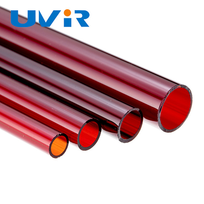 Good price UVIR روبي اللون أنبوب الكوارتز الأشعة تحت الحمراء سخان 14mm 19mm القطر الانترنت